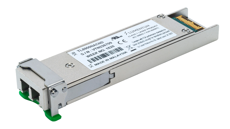 Tunable Multiprotocol XFP Optical Transceiver, LambdaFLEX Negative Chirp Tunable Multiprotocol XFP Optical Transceiver, LambdaFLEX Negative Chirp