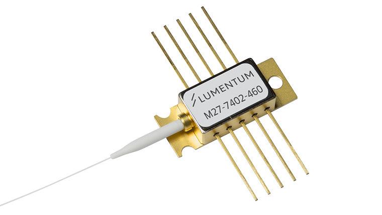 460 mW Fiber Bragg Grating Stabilized 10-pin Mini-Butterfly 980 nm Pump Modules 460 mW Fiber Bragg Grating Stabilized 10-pin Mini-Butterfly 980 nm Pump Modules