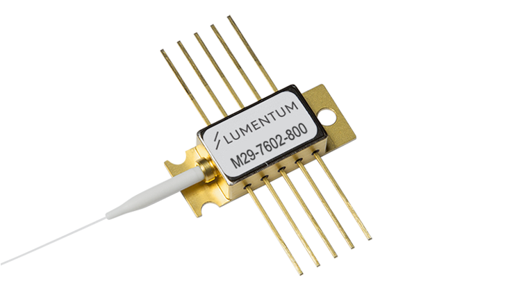 800 mW Fiber Bragg Grating Stabilized 10-pin Mini-Butterfly 980 nm Pump Modules 800 mW Fiber Bragg Grating Stabilized 10-pin Mini-Butterfly 980 nm Pump Modules