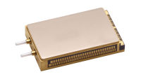 Integrated Coherent TROSA up to 69 Gbaud Symbol Rate